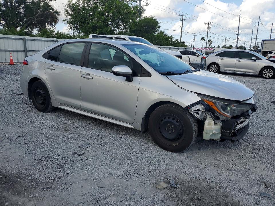 58596606 :رقم المزاد ، 5YFDPRAE1LP005729 vin ، 2020 Toyota Corolla مزاد بيع