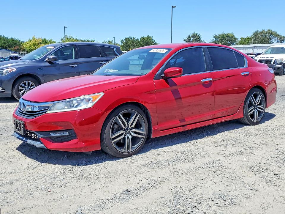 2017 Honda Accord მანქანა იყიდება აუქციონზე, vin: 1HGCR2F5XHA153414, აუქციონის ნომერი: 58820936