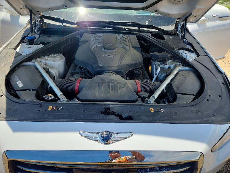 58273676 :رقم المزاد ، KMHG54JH9JU043379 vin ، 2018 Genesis G90 مزاد بيع