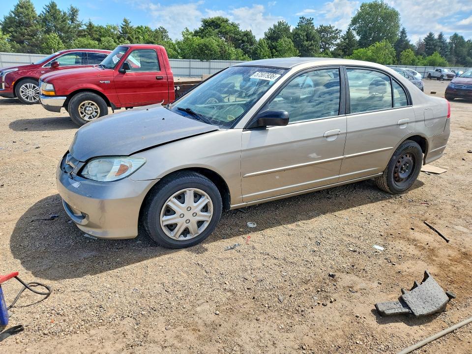 Auction sale of the 2004 Honda Civic, vin: 1HGES16564L013463, lot number: 57507936