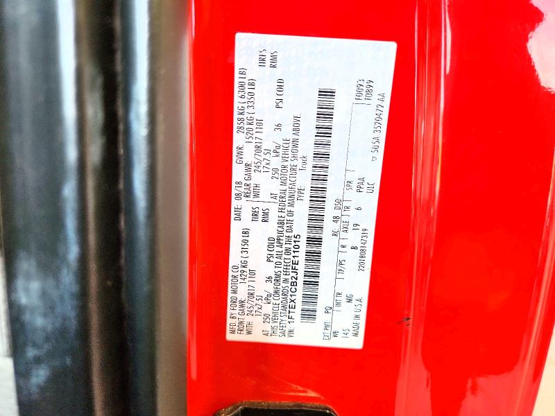 Aukcja sprzedaży 2018 Ford F150, vin: 1FTEX1CB2JFE11015, numer aukcji: 58423626
