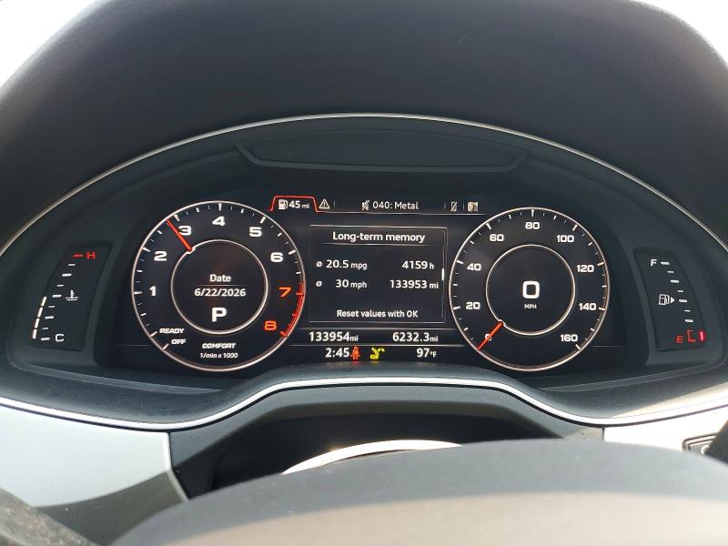 57607756 :رقم المزاد ، WA1LHAF77KD016170 vin ، 2019 Audi Q7 مزاد بيع