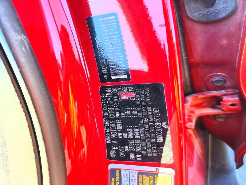 Продажа на аукционе авто 2017 Kia Niro, vin: KNDCC3LC3H5072367, номер лота: 55771926