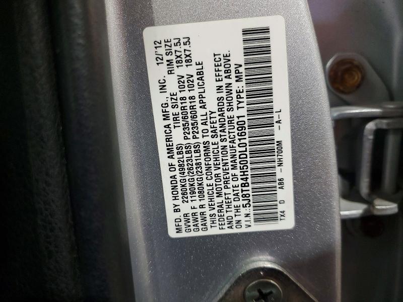 Продаж на аукціоні авто 2013 Acura Rdx, vin: 5J8TB4H50DL016901, номер лоту: 55758256
