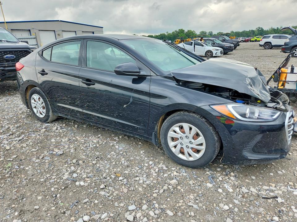 58704166 :رقم المزاد ، 5NPD74LF6JH345008 vin ، 2018 Hyundai Elantra مزاد بيع