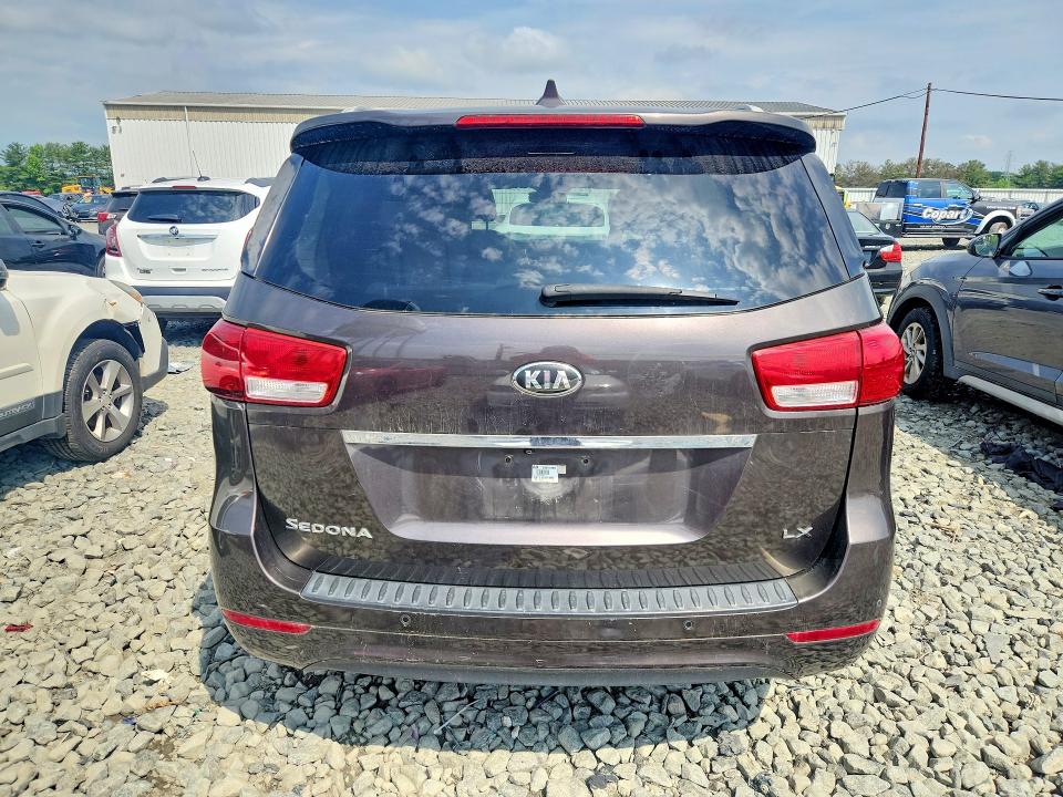 Aukcja sprzedaży 2016 Kia Sedona, vin: KNDMB5C10G6129117, numer aukcji: 56688196