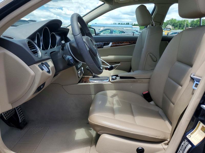Auction sale of the 2012 Mercedes-benz C, vin: WDDGF8BB2CF861259, lot number: 57498076