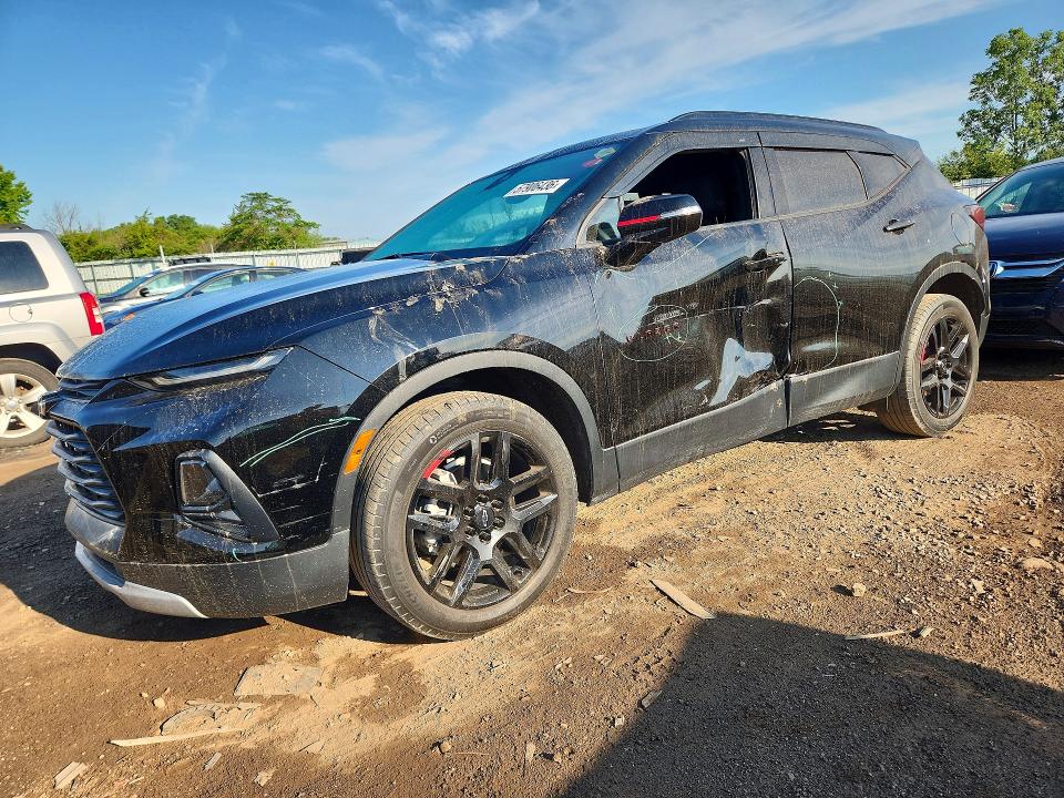 57906436 :رقم المزاد ، 3GNKBCR47NS151967 vin ، 2022 Chevrolet Blazer مزاد بيع