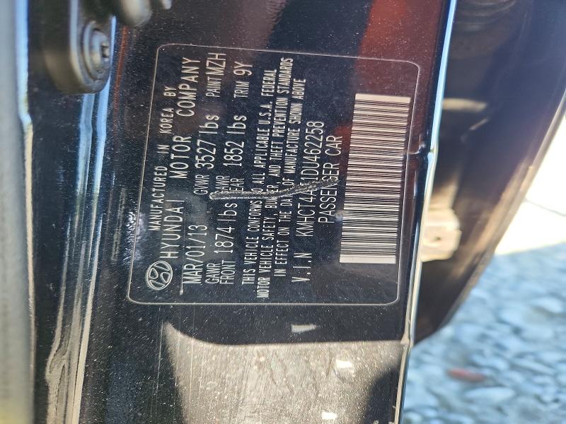 Aukcja sprzedaży 2013 Hyundai Accent, vin: KMHCT4AE1DU462258, numer aukcji: 56070526