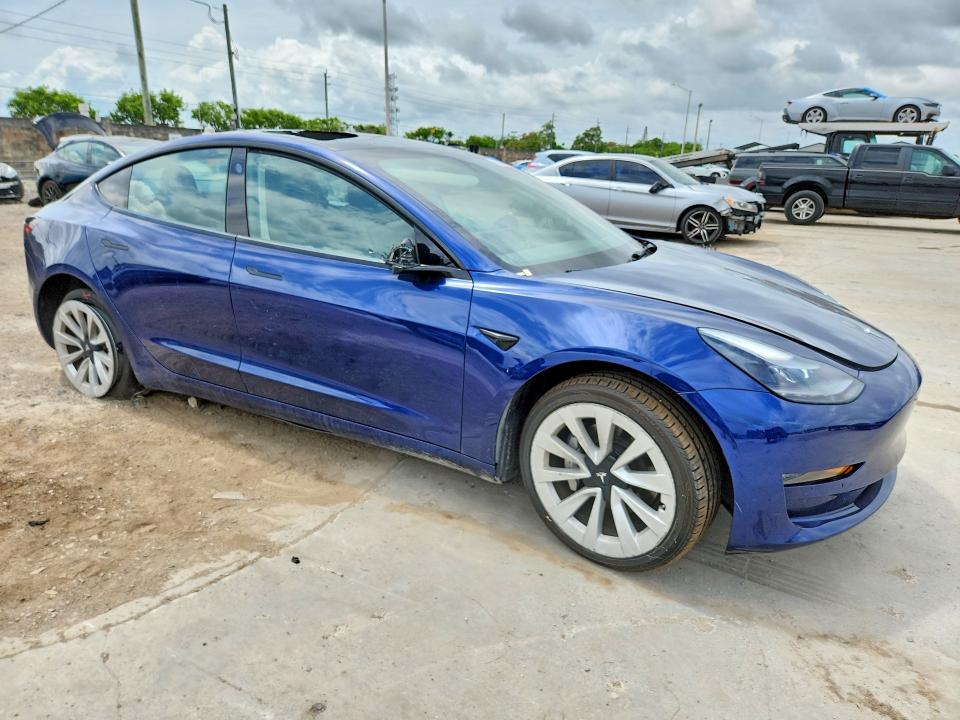 Продаж на аукціоні авто 2022 Tesla Model 3, vin: 5YJ3E1EA7NF370506, номер лоту: 56976866