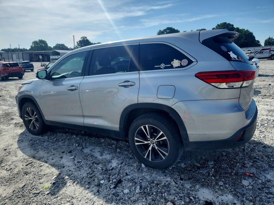2019 Toyota Highlander მანქანა იყიდება აუქციონზე, vin: 5TDZZRFH5KS325810, აუქციონის ნომერი: 55209036