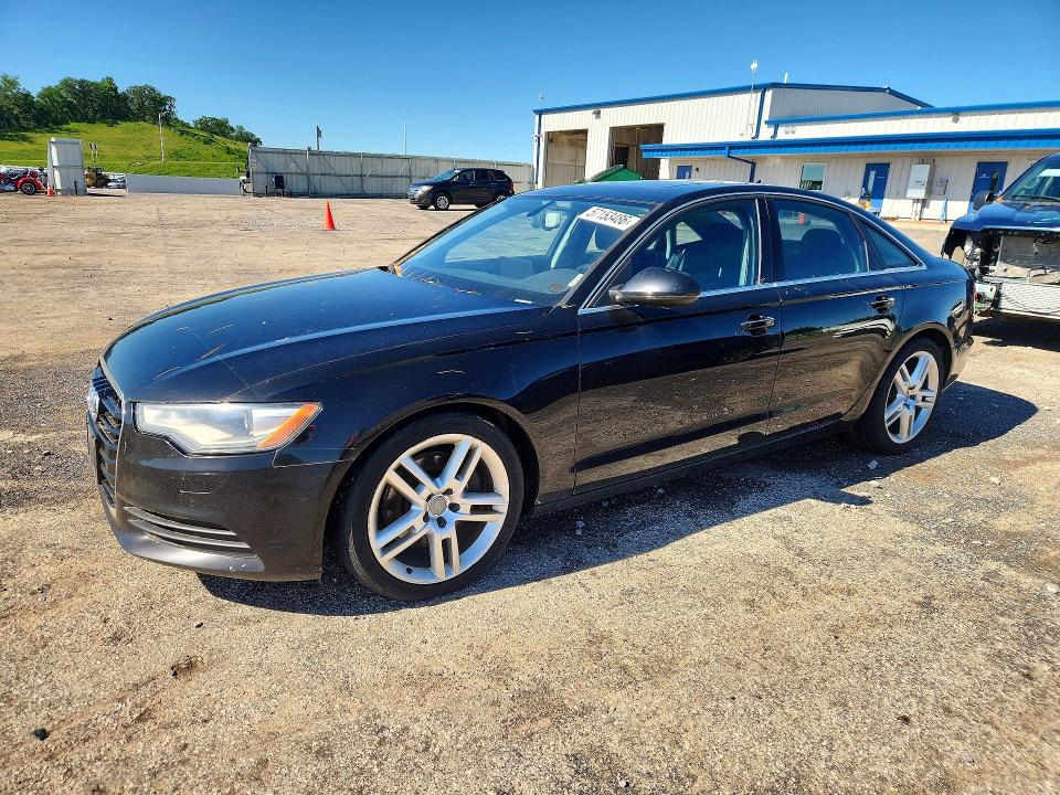 2014 Audi A6 მანქანა იყიდება აუქციონზე, vin: WAUGFAFC4EN019193, აუქციონის ნომერი: 57153486