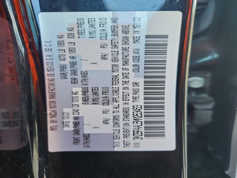 Продаж на аукціоні авто 2021 Mazda 3, vin: 3MZBPAAL5MM253463, номер лоту: 55878926