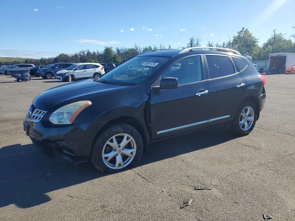 56667476 :رقم المزاد ، JN8AS5MV6BW673851 vin ، 2011 Nissan Rogue مزاد بيع