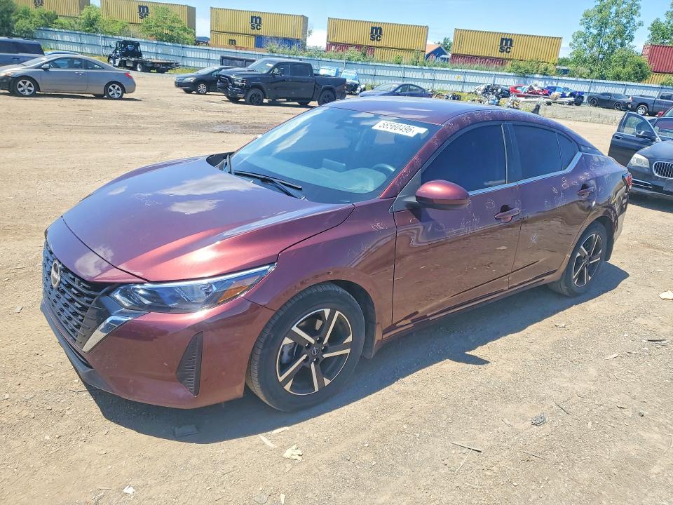 58560496 :رقم المزاد ، 3N1AB8CV3RY282841 vin ، 2024 Nissan Sentra مزاد بيع