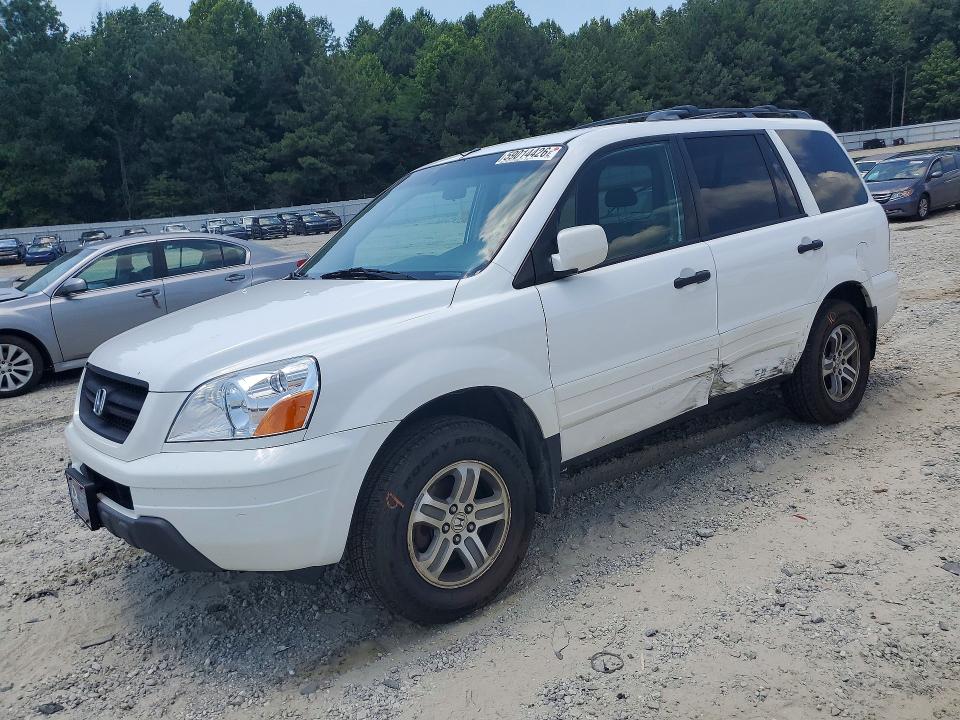 2004 Honda Pilot მანქანა იყიდება აუქციონზე, vin: 2HKYF18524H557668, აუქციონის ნომერი: 59014426