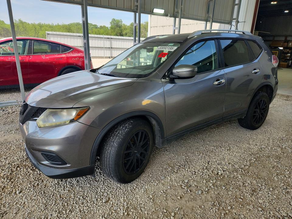 2016 Nissan Rogue მანქანა იყიდება აუქციონზე, vin: KNMAT2MV9GP594196, აუქციონის ნომერი: 55693186