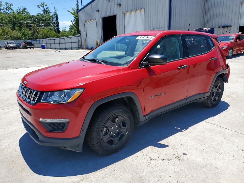 Продажа на аукционе авто 2020 Jeep Compass, vin: 3C4NJCABXLT118097, номер лота: 54832976