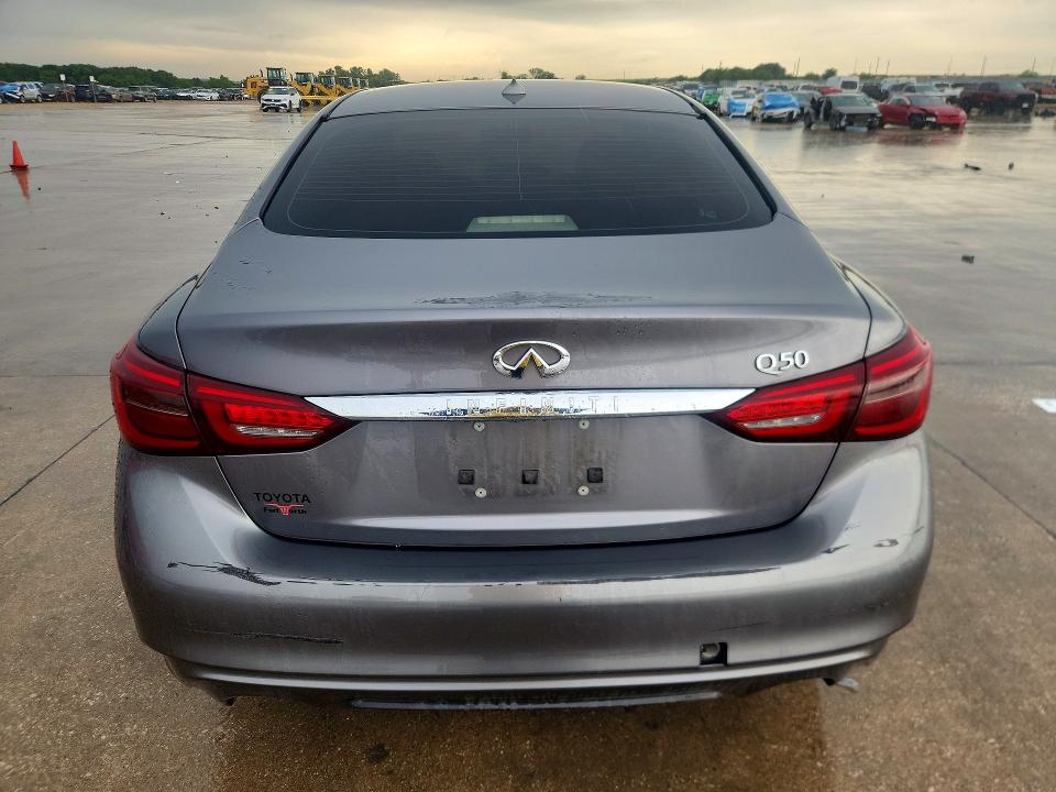 2020 Infiniti Q50 მანქანა იყიდება აუქციონზე, vin: JN1EV7AP6LM205477, აუქციონის ნომერი: 58010326