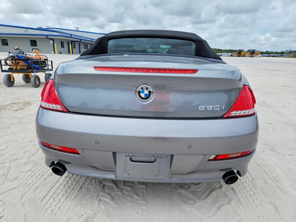 56851656 :رقم المزاد ، WBAEB5C56AC226075 vin ، 2010 Bmw 650 مزاد بيع