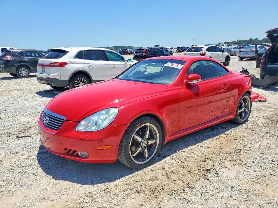 55751886 :رقم المزاد ، JTHFN48Y950068669 vin ، 2005 Lexus Sc مزاد بيع