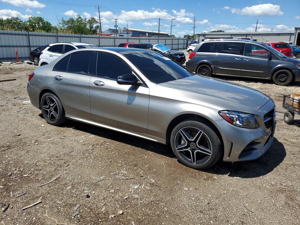 57136176 :رقم المزاد ، 55SWF8EB9KU295474 vin ، 2019 Mercedes-benz C مزاد بيع