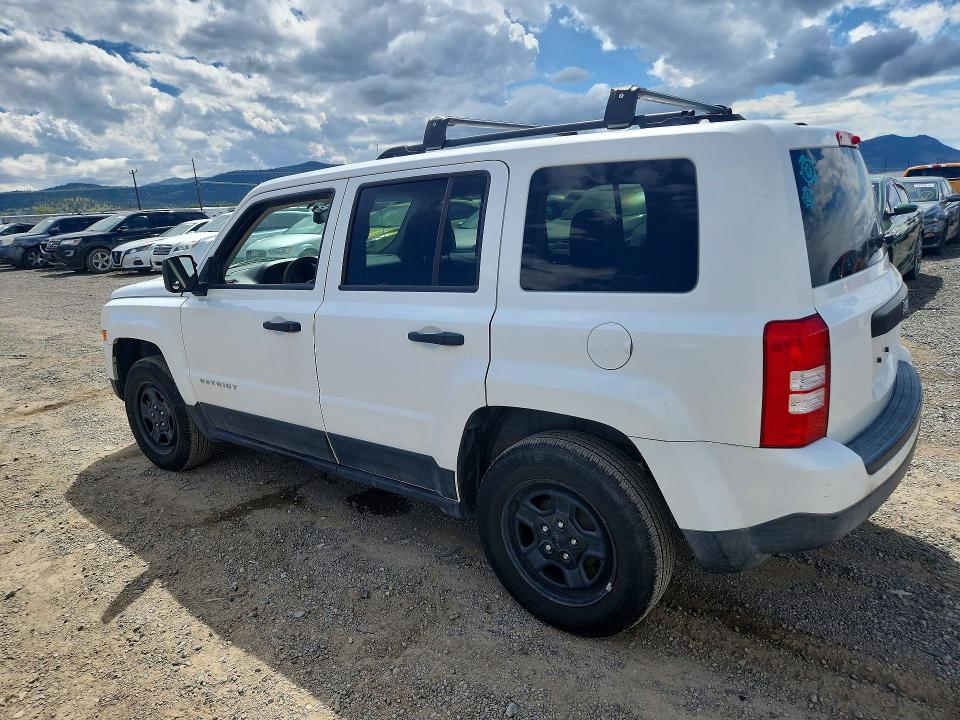 2016 Jeep Patriot მანქანა იყიდება აუქციონზე, vin: 1C4NJPBA8GD787266, აუქციონის ნომერი: 57902406