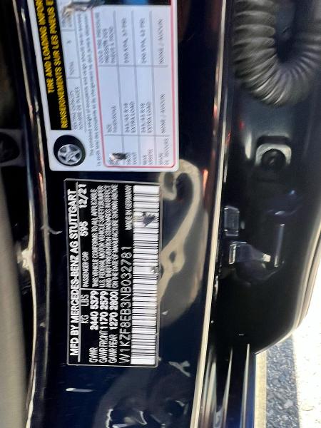 Aukcja sprzedaży 2022 Mercedes-benz E, vin: W1KZF8EB3NB032781, numer aukcji: 57218946