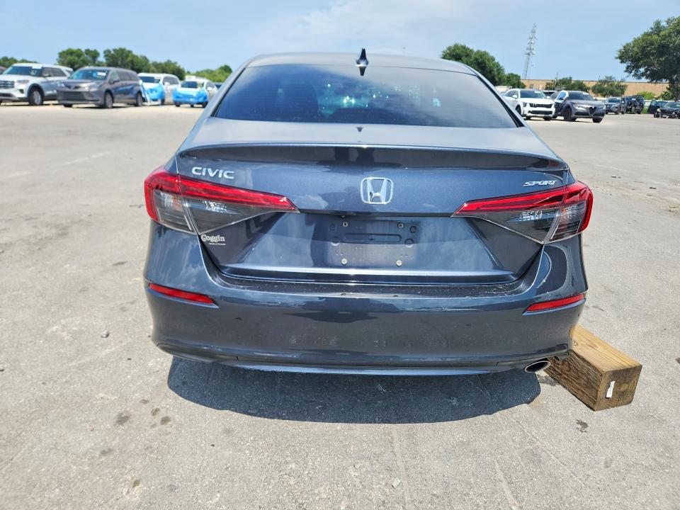 2023 Honda Civic მანქანა იყიდება აუქციონზე, vin: 2HGFE2F50PH541292, აუქციონის ნომერი: 58963646