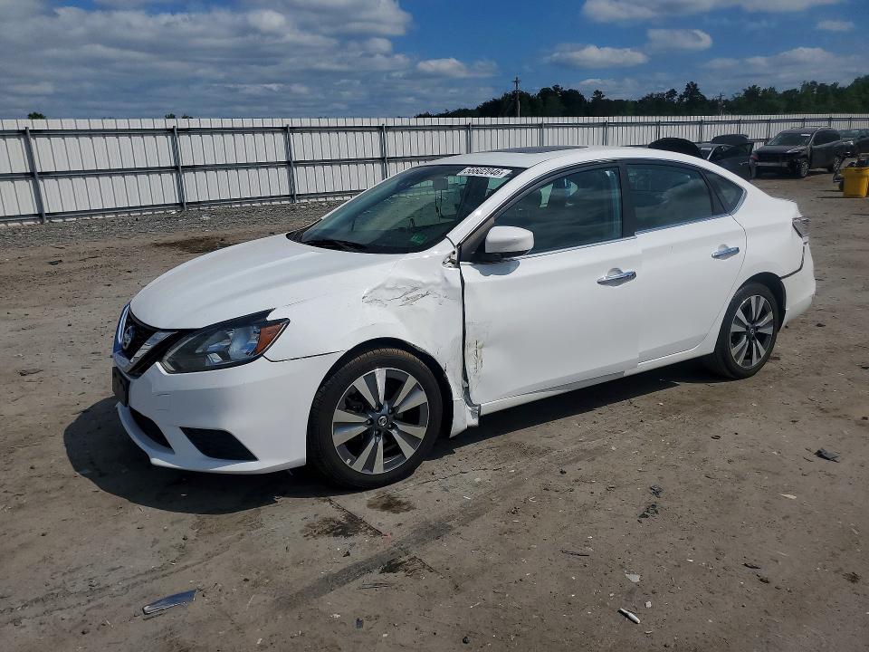 56602046 :رقم المزاد ، 3N1AB7APXKY429127 vin ، 2019 Nissan Sentra مزاد بيع