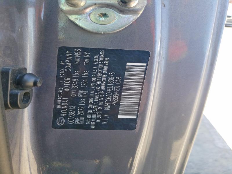 56191336 :رقم المزاد ، KMHTC6AD9EU183676 vin ، 2014 Hyundai Veloster مزاد بيع