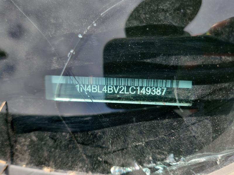 Продажа на аукционе авто 2020 Nissan Altima, vin: 1N4BL4BV2LC149387, номер лота: 57578536