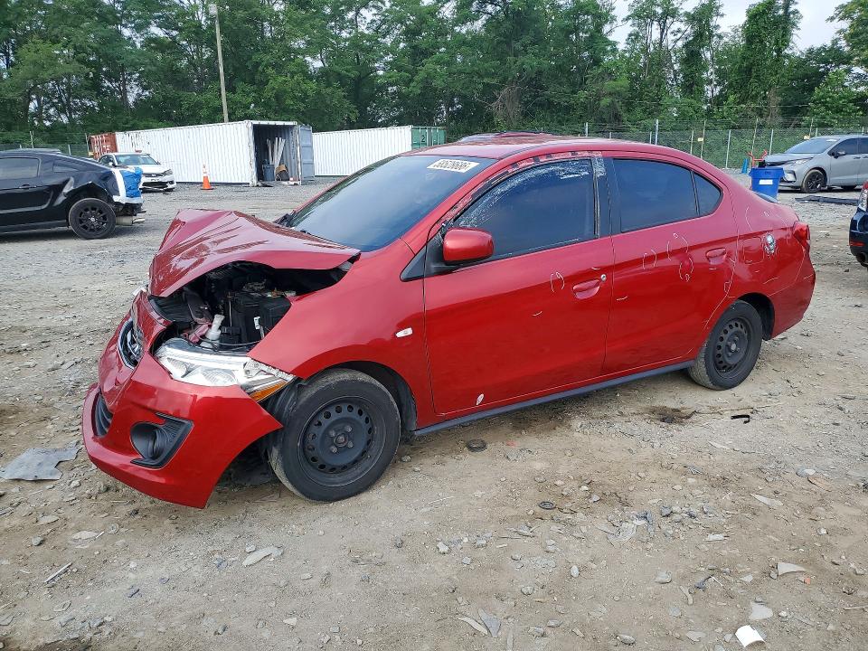 58528686 :رقم المزاد ، ML32F3FJ5KHF10394 vin ، 2019 Mitsubishi Mirage مزاد بيع