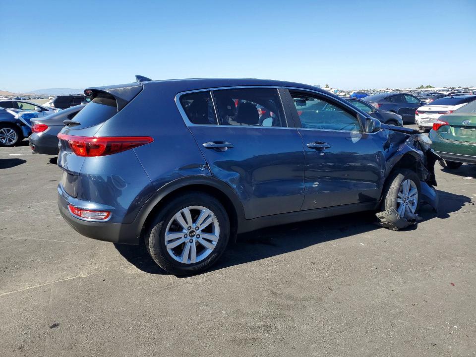 2018 Kia Sportage მანქანა იყიდება აუქციონზე, vin: KNDPM3AC1J7423885, აუქციონის ნომერი: 58772256