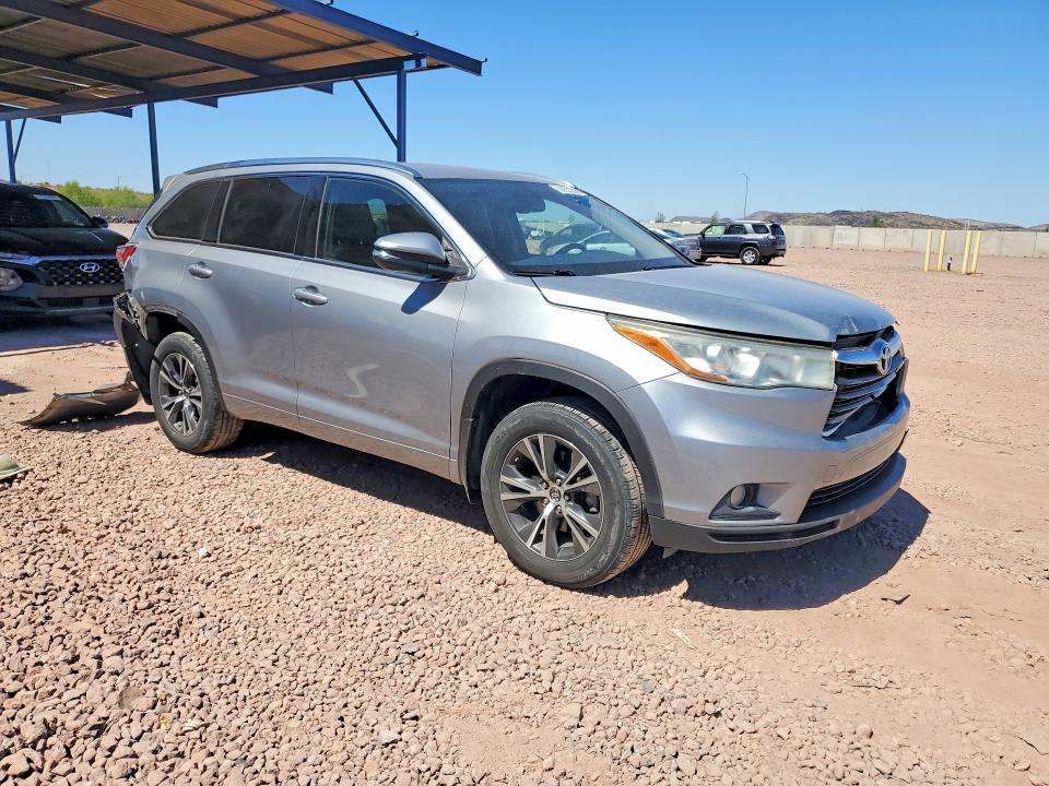 Продаж на аукціоні авто 2016 Toyota Highlander, vin: 5TDJKRFH6GS259485, номер лоту: 58633336