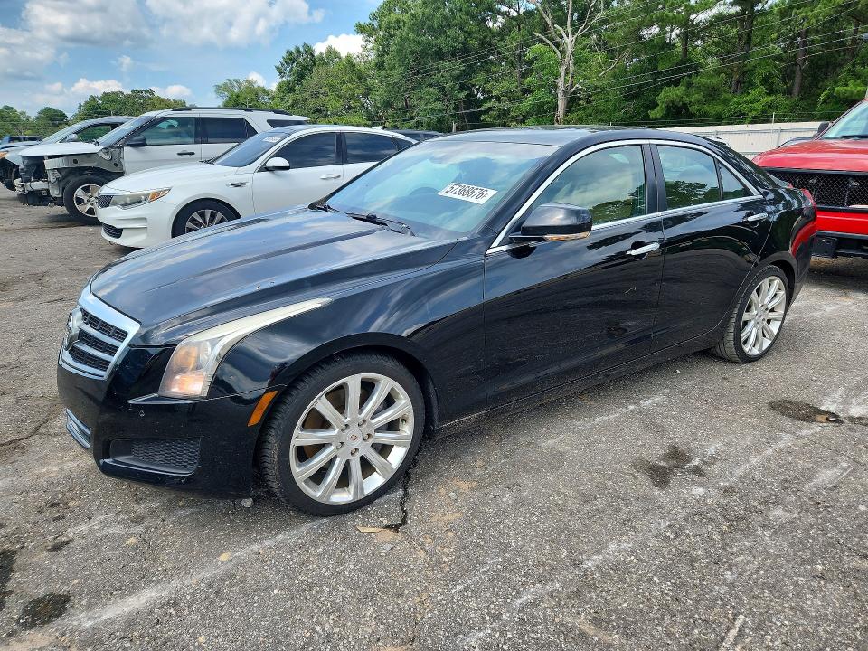 2013 Cadillac Ats მანქანა იყიდება აუქციონზე, vin: 1G6AB5SA4D0122323, აუქციონის ნომერი: 57368676