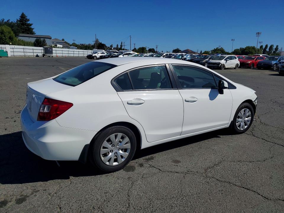 Продажа на аукционе авто 2012 Honda Civic, vin: 19XFB2F52CE312027, номер лота: 56173316