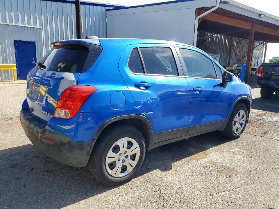 Продаж на аукціоні авто 2015 Chevrolet Trax, vin: KL7CJKSB5FB182356, номер лоту: 58310876