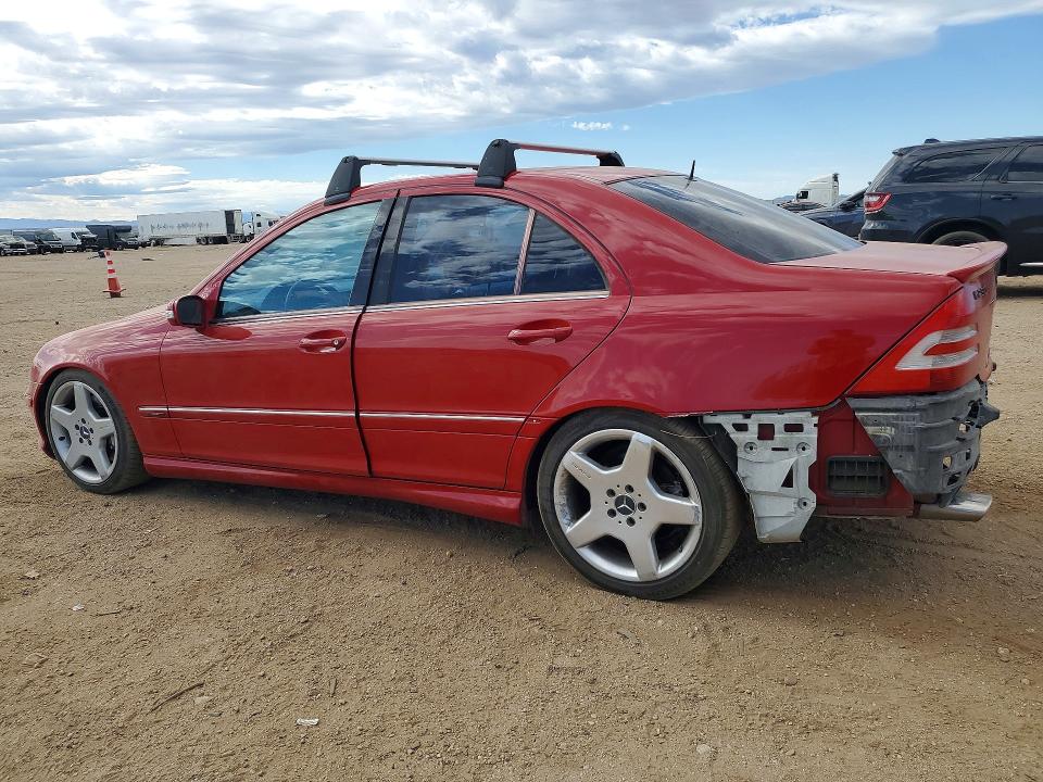 58746506 :رقم المزاد ، WDBRF40J35F713063 vin ، 2005 Mercedes-benz C مزاد بيع