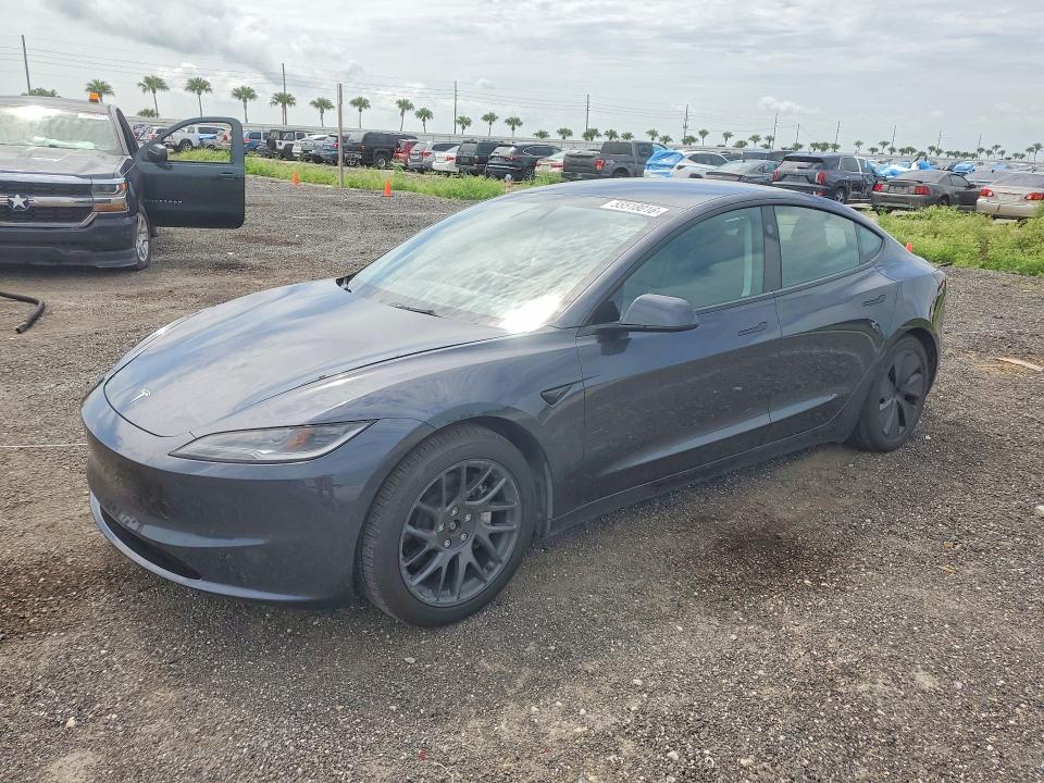 Продажа на аукционе авто 2024 Tesla Model 3, vin: 5YJ3E1EB2RF737584, номер лота: 55518016