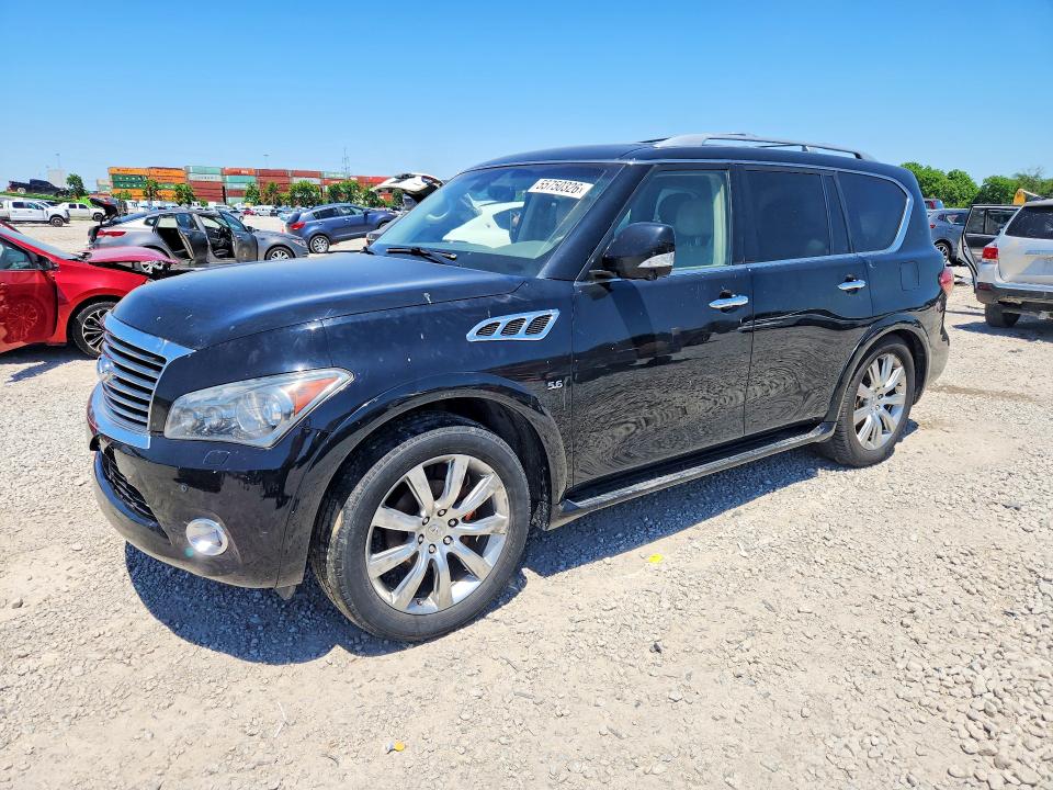 55750326 :رقم المزاد ، JN8AZ2NE1E9066235 vin ، 2014 Infiniti Qx80 مزاد بيع