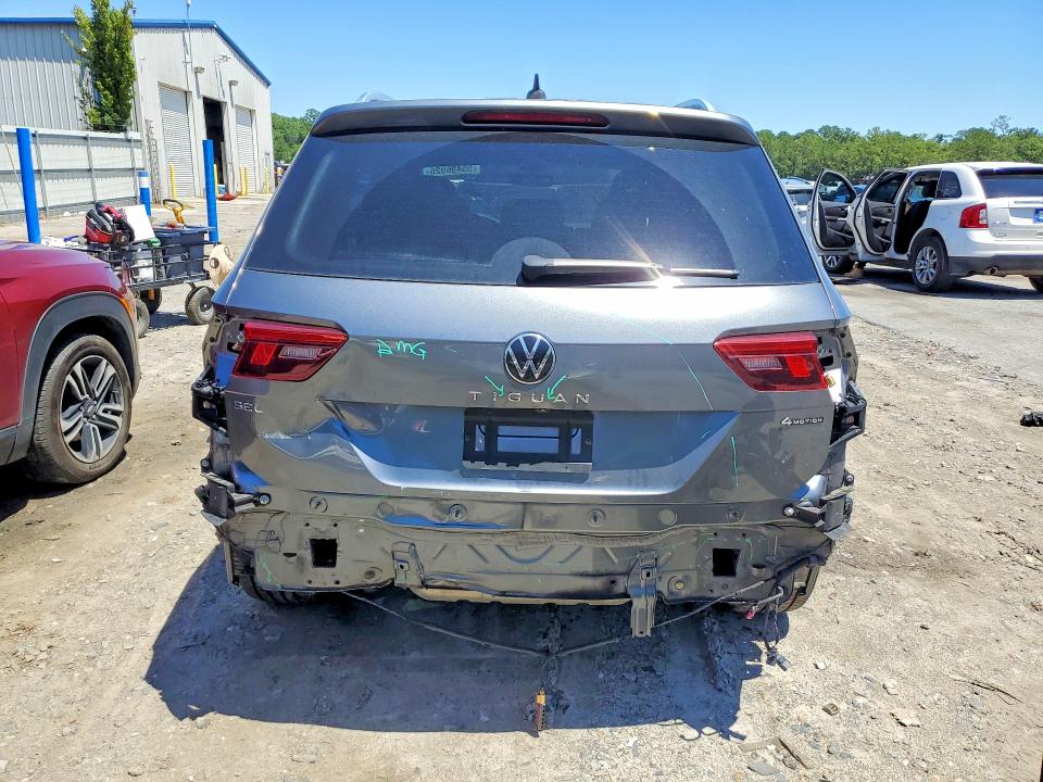 Aukcja sprzedaży 2022 Volkswagen Tiguan, vin: 3VV4B7AX7NM086493, numer aukcji: 55496926