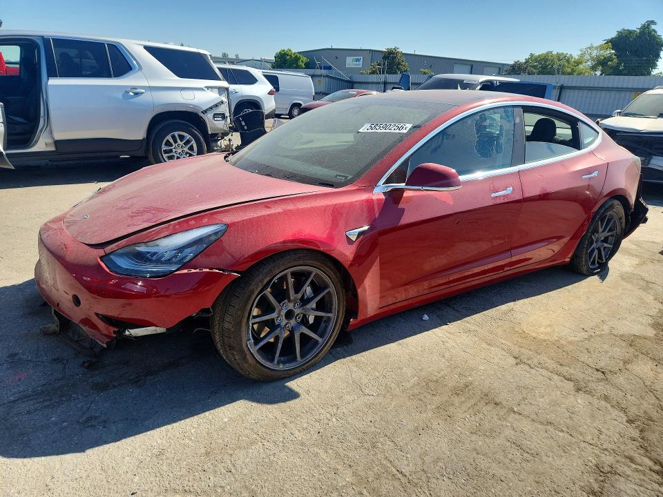 Продажа на аукционе авто 2018 Tesla Model 3, vin: 5YJ3E1EA7JF153970, номер лота: 58590256