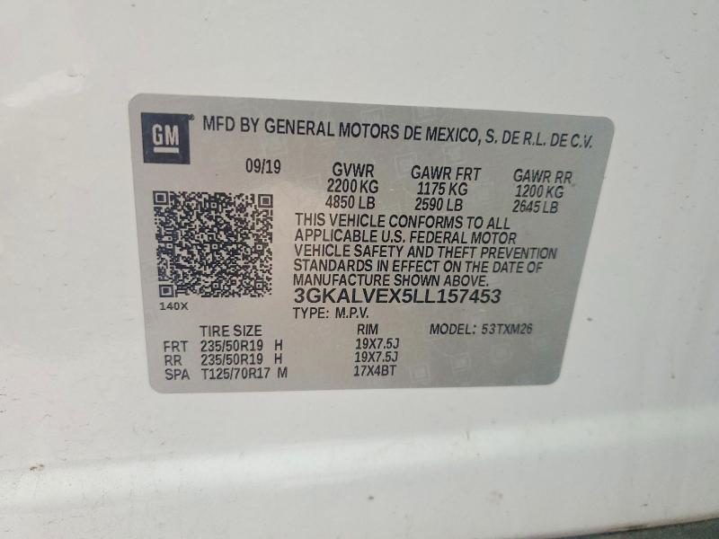 Продаж на аукціоні авто 2020 Gmc Terrain, vin: 3GKALVEX5LL157453, номер лоту: 57361516