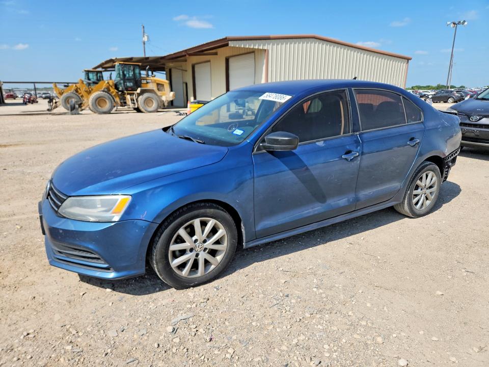 58478086 :رقم المزاد ، 3VWD17AJ8FM297164 vin ، 2015 Volkswagen Jetta مزاد بيع