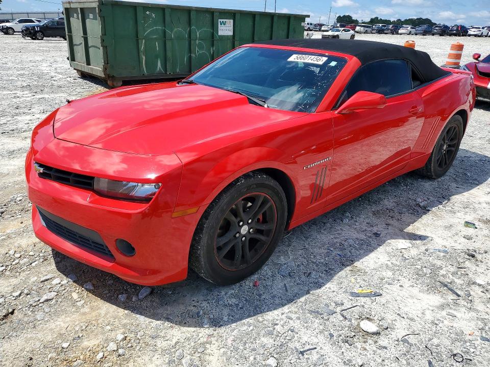 2014 Chevrolet Camaro მანქანა იყიდება აუქციონზე, vin: 2G1FB3D37E9225239, აუქციონის ნომერი: 58601456