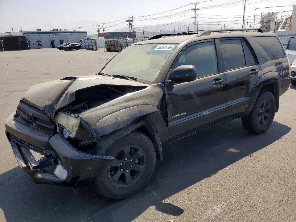2004 Toyota 4runner მანქანა იყიდება აუქციონზე, vin: JTEZU14R948017375, აუქციონის ნომერი: 58592716