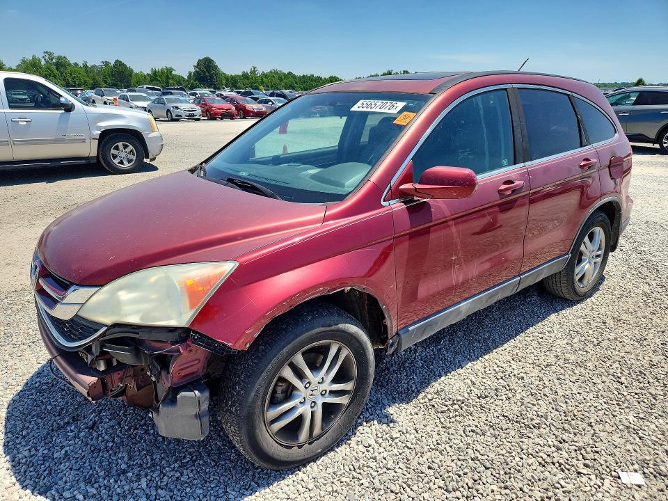 2010 Honda Cr-v მანქანა იყიდება აუქციონზე, vin: 5J6RE3H78AL021555, აუქციონის ნომერი: 55657076