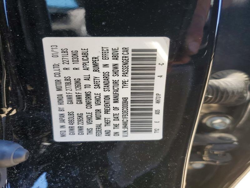 2014 Acura Rlx მანქანა იყიდება აუქციონზე, vin: JH4KC1F93EC000848, აუქციონის ნომერი: 55277886