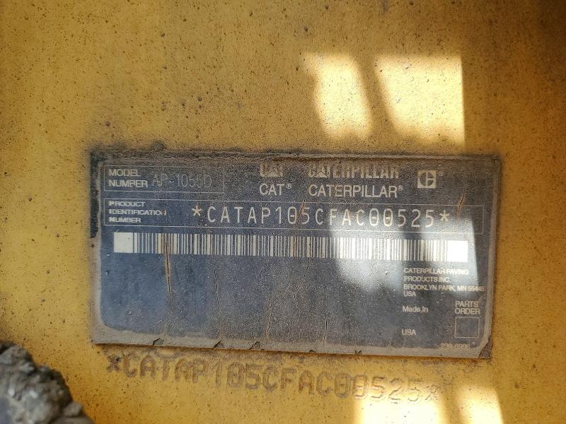 Продаж на аукціоні авто 2007 Cat Construction Equipment, vin: CATAP105CFAC00525, номер лоту: 56609886